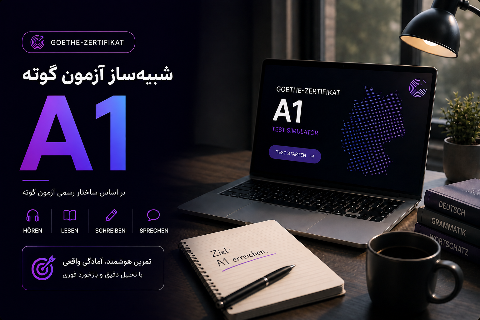 آزمون شبیهساز A1